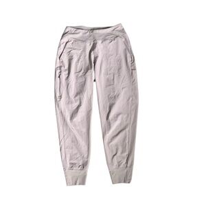 Patagonia Women’s Happy Hike Studio Pants Smolder Blue (Dusty Mauve Taupe) M Z15